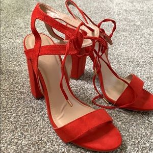 Red Charlotte Russe heals